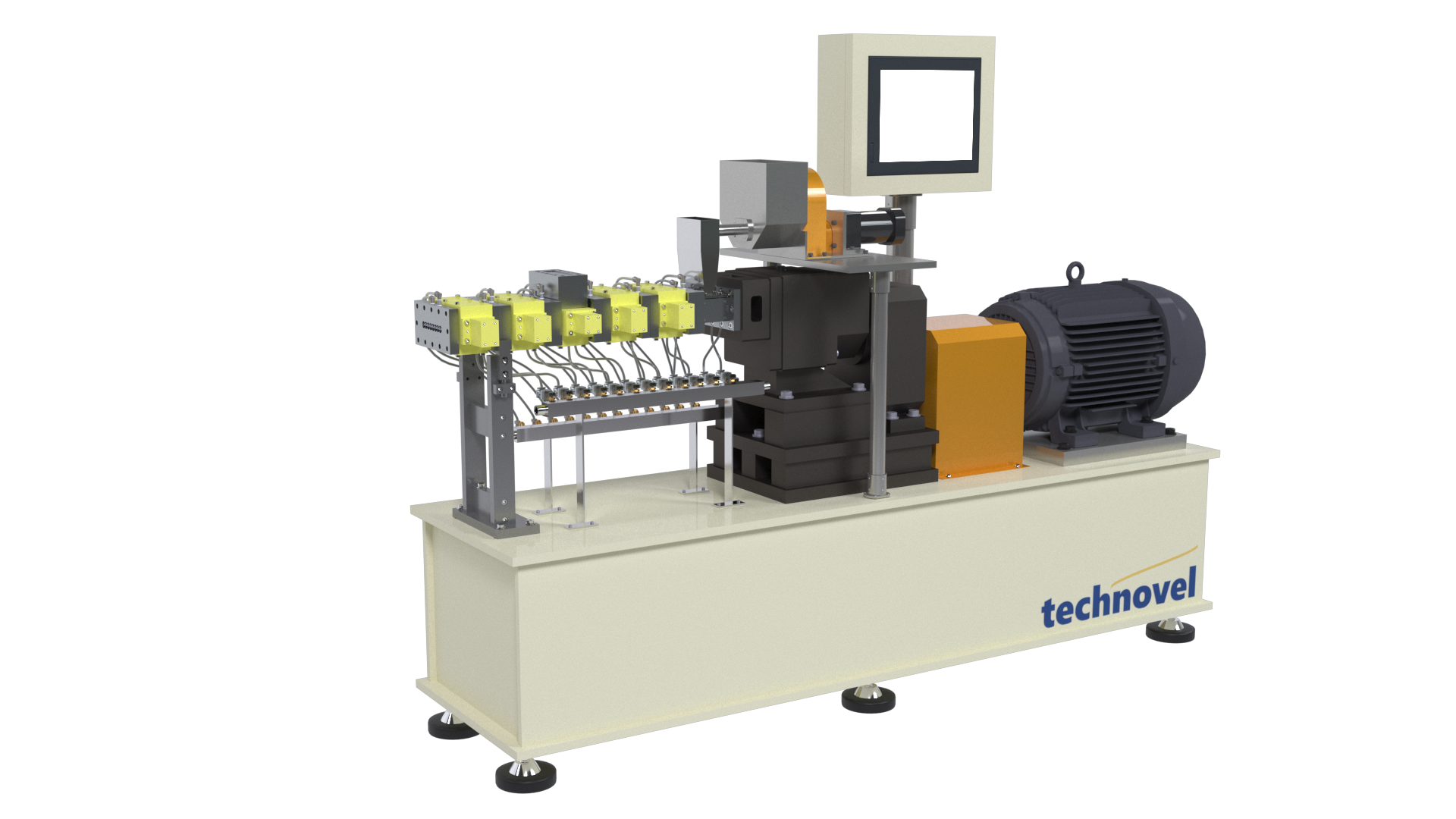 QUAD/OCTA SCREW EXTRUDER